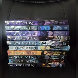 Solo Leveling Anime Manga Volumes 1-10